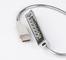 মাইক্রো USB লাইট Gooseneck নমনীয় পিসি ল্যাপটপ 8 LED বুক লাইট RoHS